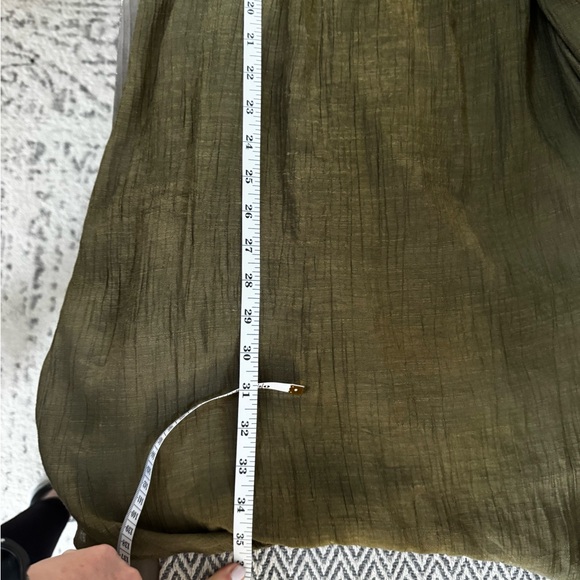 Anthropologie Naïf Boho Olive Midi Dress - Picture 5 of 9